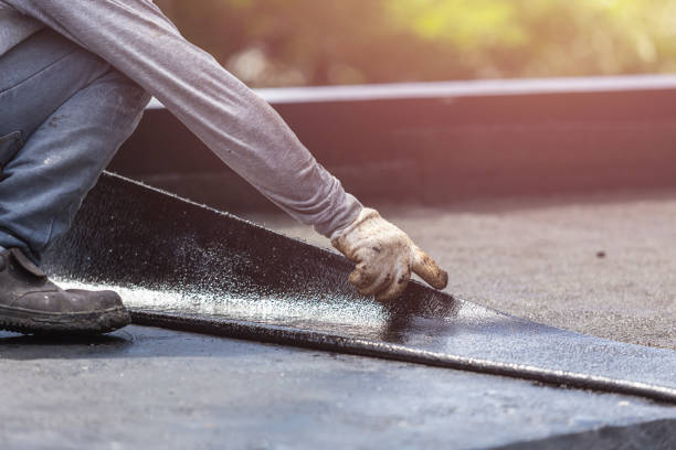 Professional Waterproofing technician working in Sodus, MI
